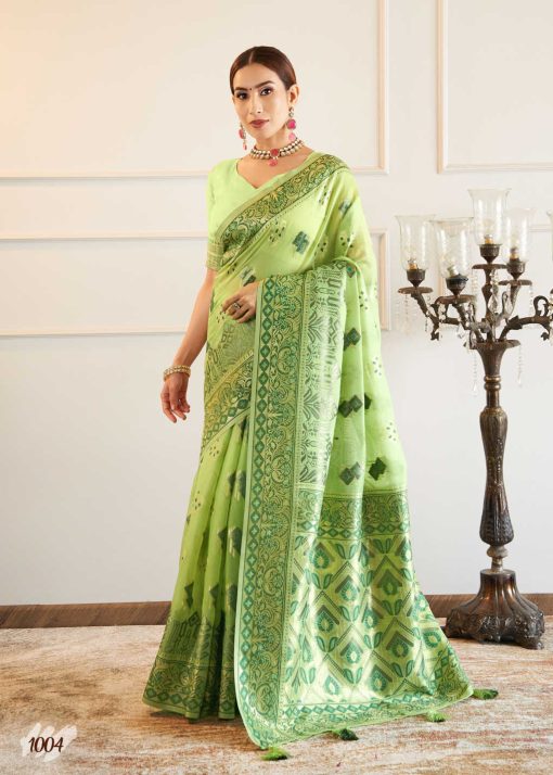 Hi Studio Mulberry Cotton Series Vol 1 Saree Sari Catalog 5 Pcs 6 510x714 - Hi Studio Mulberry Cotton Series Vol 1 Saree Sari Catalog 5 Pcs
