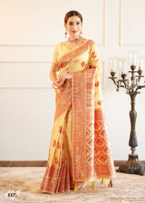 Hi Studio Mulberry Cotton Series Vol 1 Saree Sari Catalog 5 Pcs 7 510x714 - Hi Studio Mulberry Cotton Series Vol 1 Saree Sari Catalog 5 Pcs