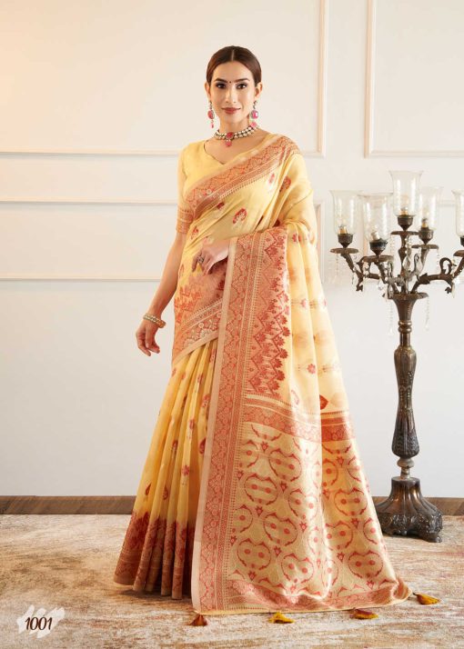 Hi Studio Mulberry Cotton Series Vol 2 Saree Sari Catalog 5 Pcs 3 510x714 - Hi Studio Mulberry Cotton Series Vol 2 Saree Sari Catalog 5 Pcs