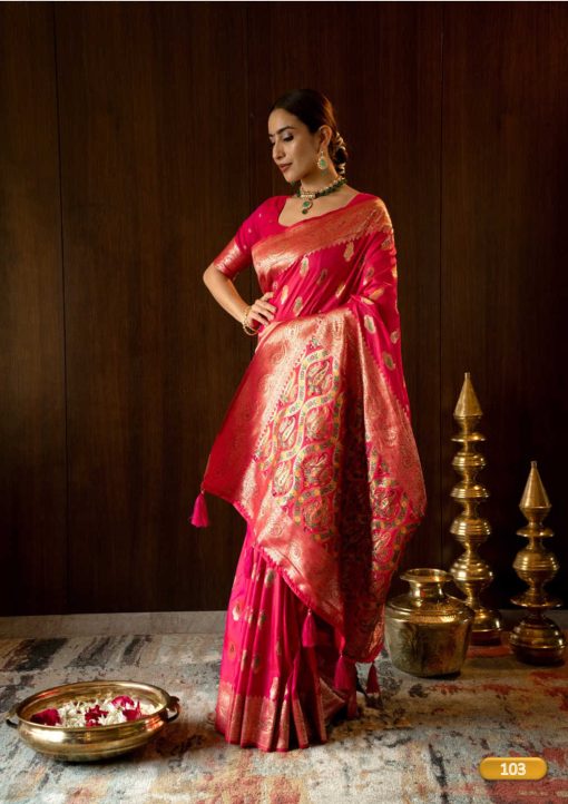 Hi Studio Nakaashi Series Vol 1 Silk Saree Sari Catalog 6 Pcs 5 510x722 - Hi Studio Nakaashi Series Vol 1 Silk Saree Sari Catalog 6 Pcs