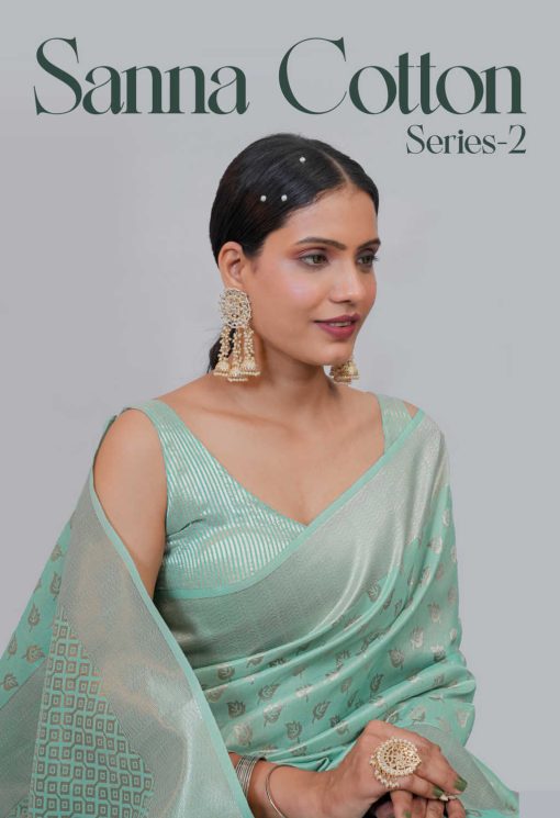 Hi Studio Sanna Cotton Series Vol 2 Saree Sari Catalog 6 Pcs 1 510x745 - Hi Studio Sanna Cotton Series Vol 2 Saree Sari Catalog 6 Pcs
