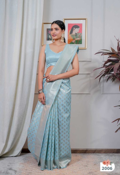 Hi Studio Sanna Cotton Series Vol 2 Saree Sari Catalog 6 Pcs 8 510x745 - Hi Studio Sanna Cotton Series Vol 2 Saree Sari Catalog 6 Pcs