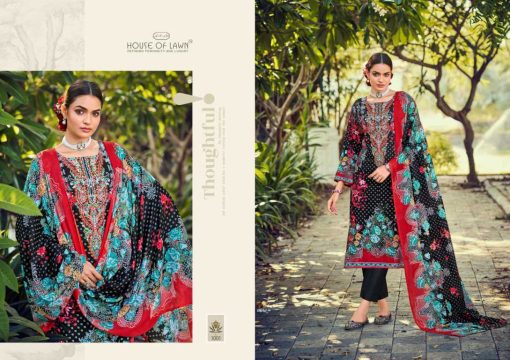 House of Lawn Malhar Vol 2 Cotton Salwar Suit Catalog 6 Pcs 4 510x360 - House of Lawn Malhar Vol 2 Cotton Salwar Suit Catalog 6 Pcs