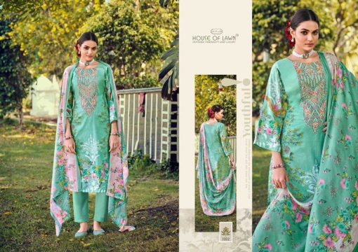 House of Lawn Malhar Vol 2 Cotton Salwar Suit Catalog 6 Pcs 5 510x360 - House of Lawn Malhar Vol 2 Cotton Salwar Suit Catalog 6 Pcs