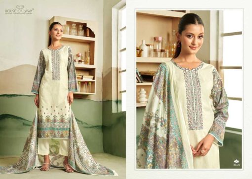 House of Lawn Saaj Cotton Salwar Suit Catalog 6 Pcs 12 510x362 - House of Lawn Saaj Cotton Salwar Suit Catalog 6 Pcs