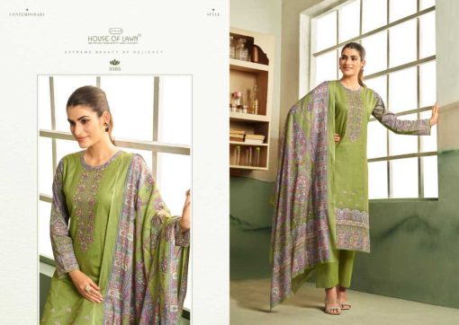House of Lawn Saaj Cotton Salwar Suit Catalog 6 Pcs 13 510x362 - House of Lawn Saaj Cotton Salwar Suit Catalog 6 Pcs