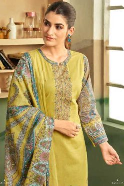 House of Lawn Saaj Cotton Salwar Suit Catalog 6 Pcs 247x371 - Surat Fabrics