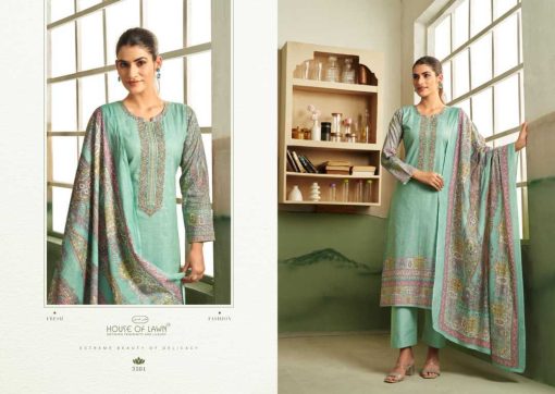 House of Lawn Saaj Cotton Salwar Suit Catalog 6 Pcs 3 510x362 - House of Lawn Saaj Cotton Salwar Suit Catalog 6 Pcs