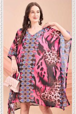 Jisha Beach Wear Kaftan Vol 7 Georgette Kurti Catalog 8 Pcs 247x371 - Surat Fabrics