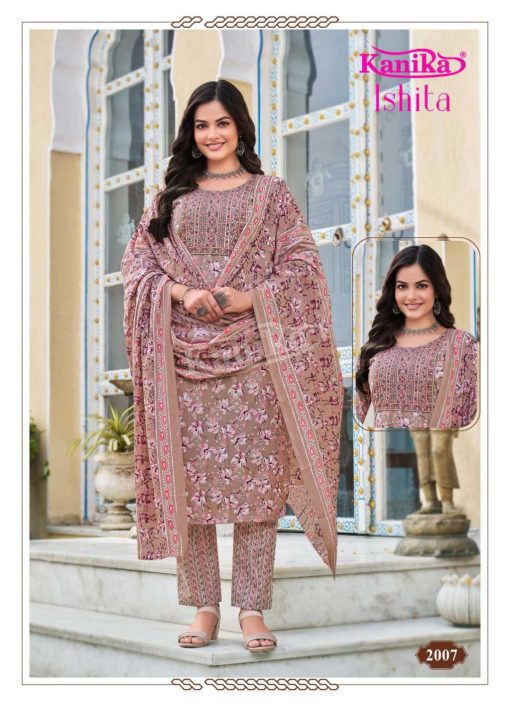 Kanika ishita Vol 2 Cotton Kurti with Dupatta Bottom Catalog 12 Pcs 8 510x707 - Kanika ishita Vol 2 Cotton Kurti with Dupatta Bottom Catalog 12 Pcs
