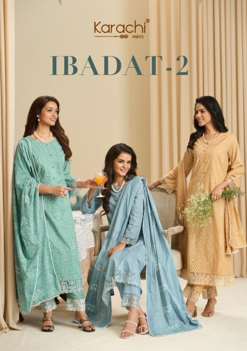 Karachi Ibadat Vol 2 Cotton Salwar Suit Catalog 6 Pcs 11 510x722 - Karachi Ibadat Vol 2 Cotton Salwar Suit Catalog 6 Pcs