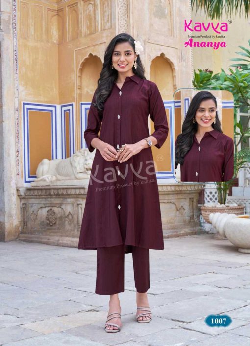 Kavya Ananya Vol 1 A Line CO ORD Wholesale Catalog 10 Pcs 10 510x707 - Kavya Ananya Vol 1 A Line CO ORD Wholesale Catalog 10 Pcs