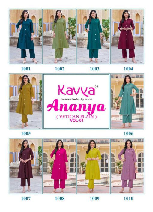 Kavya Ananya Vol 1 A Line CO ORD Wholesale Catalog 10 Pcs 14 510x707 - Kavya Ananya Vol 1 A Line CO ORD Wholesale Catalog 10 Pcs
