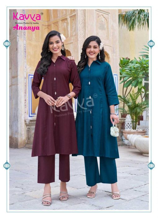 Kavya Ananya Vol 1 A Line CO ORD Wholesale Catalog 10 Pcs 2 510x707 - Kavya Ananya Vol 1 A Line CO ORD Wholesale Catalog 10 Pcs