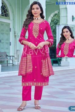 Kavya Keerthika Vol 2 Fancy Readymade Suit Catalog 10 Pcs