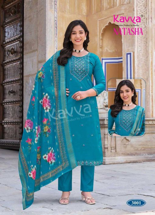 Kavya Natasha Vol 3 Silk Readymade Suit Catalog 10 Pcs 2 510x707 - Kavya Natasha Vol 3 Silk Readymade Suit Catalog 10 Pcs