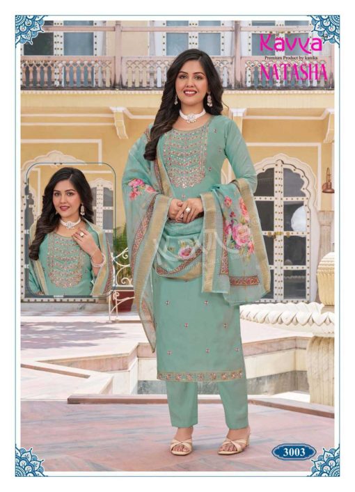 Kavya Natasha Vol 3 Silk Readymade Suit Catalog 10 Pcs 4 510x707 - Kavya Natasha Vol 3 Silk Readymade Suit Catalog 10 Pcs