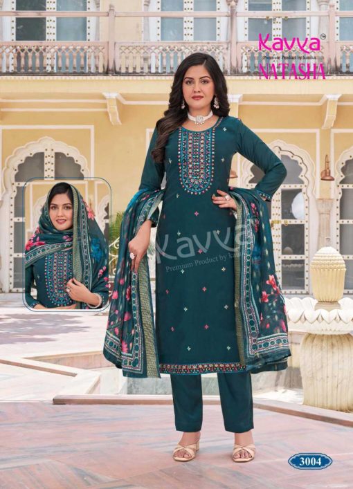 Kavya Natasha Vol 3 Silk Readymade Suit Catalog 10 Pcs 5 510x707 - Kavya Natasha Vol 3 Silk Readymade Suit Catalog 10 Pcs