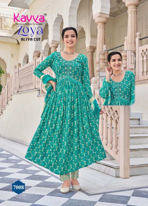 Kavya Zoya Vol 7 Aliya Cut Rayon Readymade Suit Catalog 10 Pcs 10 510x707 - Kavya Zoya Vol 7 Aliya Cut Rayon Readymade Suit Catalog 10 Pcs