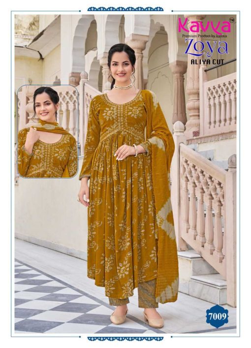 Kavya Zoya Vol 7 Aliya Cut Rayon Readymade Suit Catalog 10 Pcs 11 510x707 - Kavya Zoya Vol 7 Aliya Cut Rayon Readymade Suit Catalog 10 Pcs