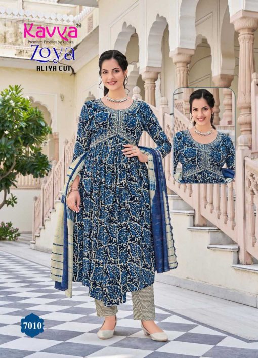Kavya Zoya Vol 7 Aliya Cut Rayon Readymade Suit Catalog 10 Pcs 12 510x707 - Kavya Zoya Vol 7 Aliya Cut Rayon Readymade Suit Catalog 10 Pcs