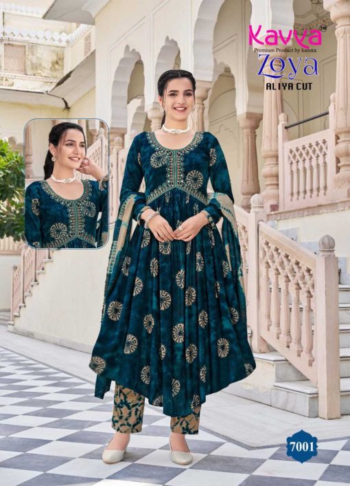 Kavya Zoya Vol 7 Aliya Cut Rayon Readymade Suit Catalog 10 Pcs 2 510x707 - Kavya Zoya Vol 7 Aliya Cut Rayon Readymade Suit Catalog 10 Pcs