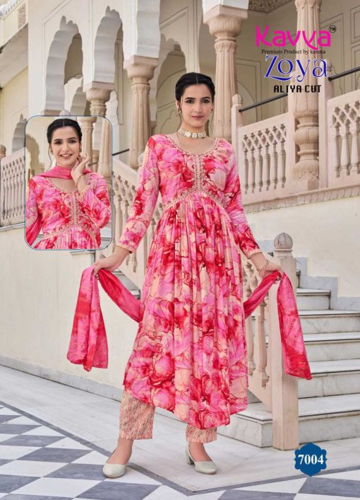 Kavya Zoya Vol 7 Aliya Cut Rayon Readymade Suit Catalog 10 Pcs 5 510x707 - Kavya Zoya Vol 7 Aliya Cut Rayon Readymade Suit Catalog 10 Pcs