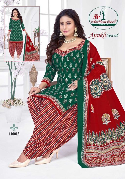 Miss World Choice Ajarakh Vol 10 Cotton Readymade Suit Catalog 10 Pcs 2 510x727 - Miss World Choice Ajarakh Vol 10 Cotton Readymade Suit Catalog 10 Pcs