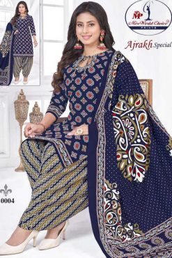 Miss World Choice Ajarakh Vol 10 Cotton Readymade Suit Catalog 10 Pcs 247x371 - Surat Fabrics