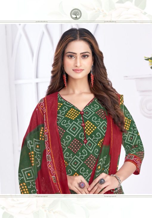 Miss World Choice Bandhani Special Vol 15 Cotton Readymade Suit Catalog 10 Pcs 12 510x729 - Miss World Choice Bandhani Special Vol 15 Cotton Readymade Suit Catalog 10 Pcs