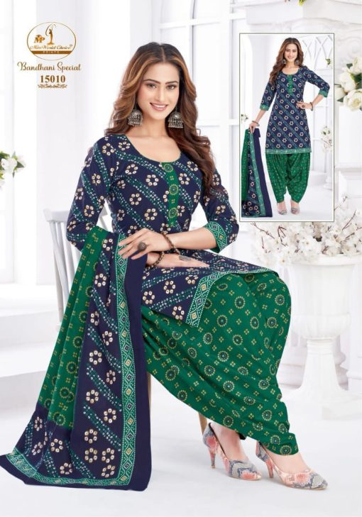 Miss World Choice Bandhani Special Vol 15 Cotton Readymade Suit Catalog 10 Pcs 15 510x729 - Miss World Choice Bandhani Special Vol 15 Cotton Readymade Suit Catalog 10 Pcs