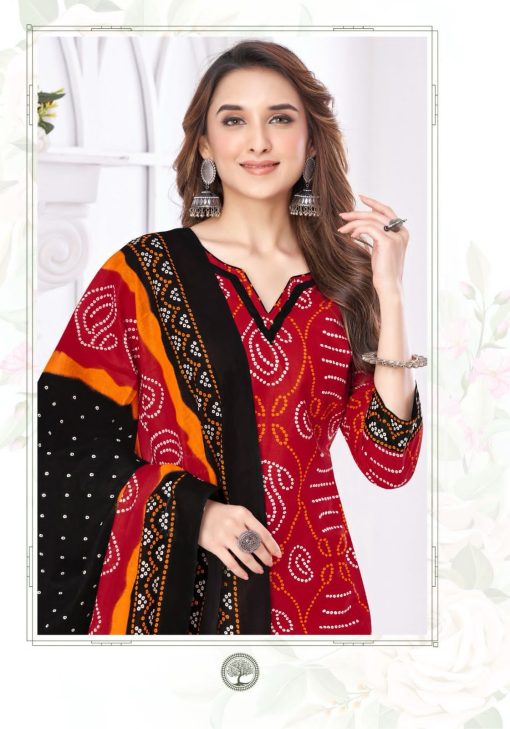 Miss World Choice Bandhani Special Vol 15 Cotton Readymade Suit Catalog 10 Pcs 17 510x729 - Miss World Choice Bandhani Special Vol 15 Cotton Readymade Suit Catalog 10 Pcs