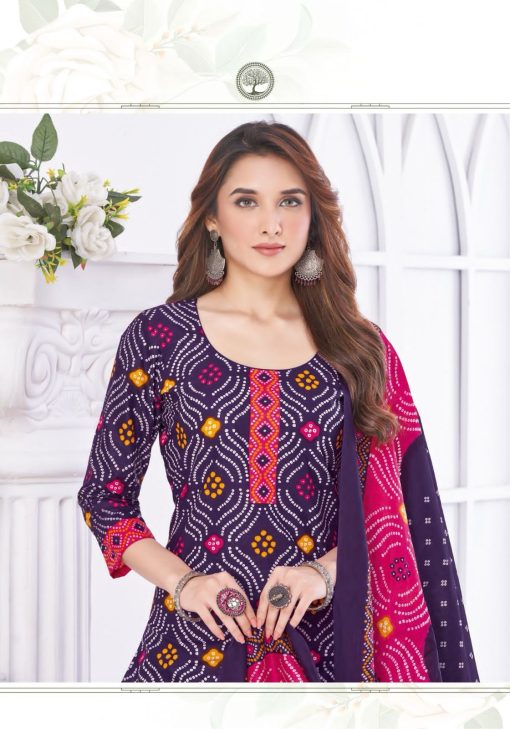 Miss World Choice Bandhani Special Vol 15 Cotton Readymade Suit Catalog 10 Pcs 18 510x729 - Miss World Choice Bandhani Special Vol 15 Cotton Readymade Suit Catalog 10 Pcs