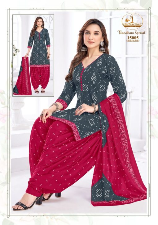Miss World Choice Bandhani Special Vol 15 Cotton Readymade Suit Catalog 10 Pcs 2 510x729 - Miss World Choice Bandhani Special Vol 15 Cotton Readymade Suit Catalog 10 Pcs