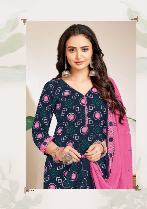 Miss World Choice Bandhani Special Vol 16 Cotton Salwar Suit Catalog 10 Pcs 15 510x728 - Miss World Choice Bandhani Special Vol 16 Cotton Salwar Suit Catalog 10 Pcs