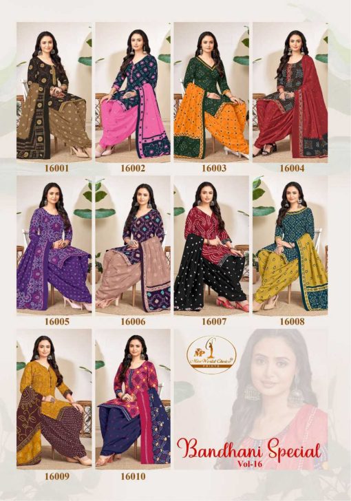 Miss World Choice Bandhani Special Vol 16 Cotton Salwar Suit Catalog 10 Pcs 18 510x728 - Miss World Choice Bandhani Special Vol 16 Cotton Salwar Suit Catalog 10 Pcs