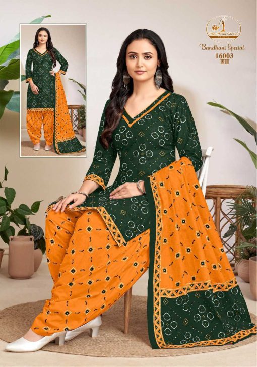 Miss World Choice Bandhani Special Vol 16 Cotton Salwar Suit Catalog 10 Pcs 5 510x728 - Miss World Choice Bandhani Special Vol 16 Cotton Salwar Suit Catalog 10 Pcs