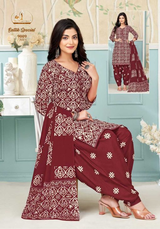 Miss World Choice Batik Special Vol 9 Cotton Salwar Suit Catalog 10 Pcs 16 510x730 - Miss World Choice Batik Special Vol 9 Cotton Salwar Suit Catalog 10 Pcs