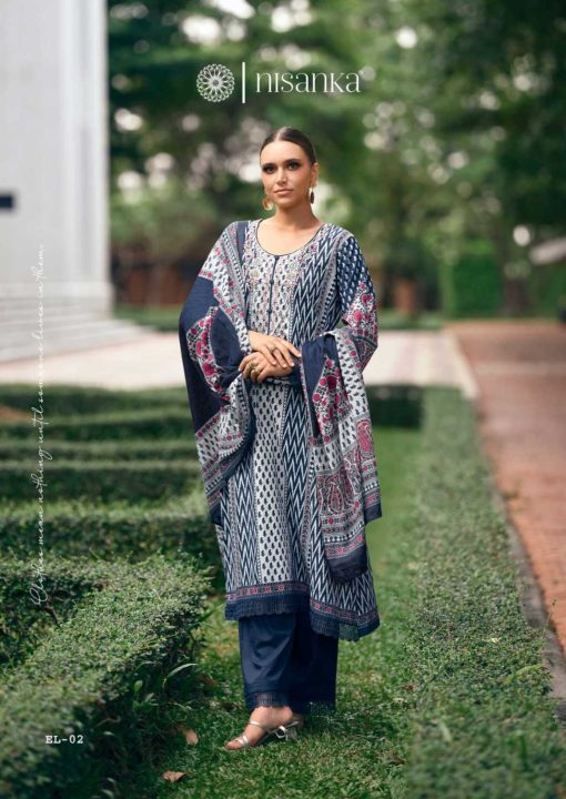 Nisanka Elahe Cotton Salwar Suit Catalog 4 Pcs 8 510x720 - Nisanka Elahe Cotton Salwar Suit Catalog 4 Pcs