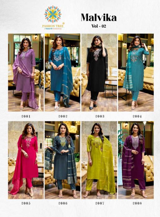 Passion Tree Malvika Vol 2 Kurti with Dupatta Bottom Fancy Catalog 8 Pcs 12 510x692 - Passion Tree Malvika Vol 2 Kurti with Dupatta Bottom Fancy Catalog 8 Pcs
