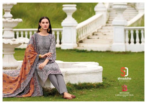 Shraddha Bin Saeed Lawn Collection Vol 15 Readymade Salwar Suit Catalog 6 Pcs 1 510x360 - Shraddha Bin Saeed Lawn Collection Vol 15 Readymade Salwar Suit Catalog 6 Pcs