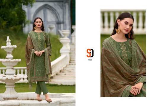 Shraddha Bin Saeed Lawn Collection Vol 15 Readymade Salwar Suit Catalog 6 Pcs 8 510x360 - Shraddha Bin Saeed Lawn Collection Vol 15 Readymade Salwar Suit Catalog 6 Pcs