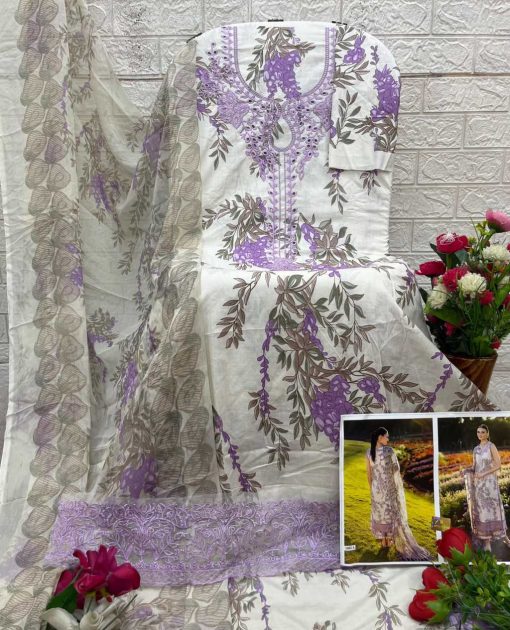 Shraddha Flora Vol 1 Chiffon Cotton Salwar Suit Catalog 6 Pcs 9 510x630 - Shraddha Flora Vol 1 Chiffon Cotton Salwar Suit Catalog 6 Pcs