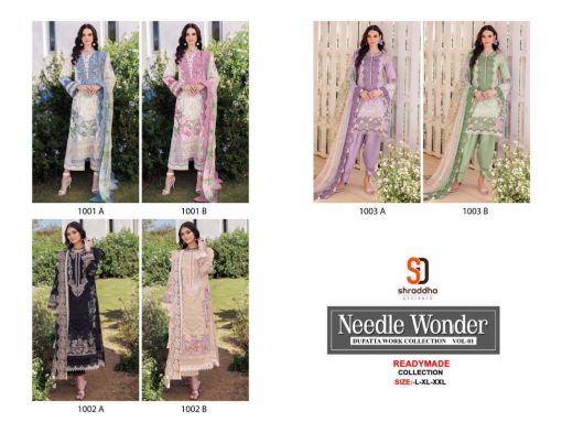 Shraddha Needle Wonder Dupatta Work Collection Vol 1 Cotton Readymade Suit Catalog 6 Pcs 8 510x383 - Shraddha Needle Wonder Dupatta Work Collection Vol 1 Cotton Readymade Suit Catalog 6 Pcs
