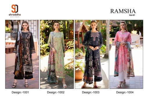 Shraddha Ramsha Vol 1 Chiffon Cotton Salwar Suit Catalog 4 Pcs 12 510x340 - Shraddha Ramsha Vol 1 Chiffon Cotton Salwar Suit Catalog 4 Pcs