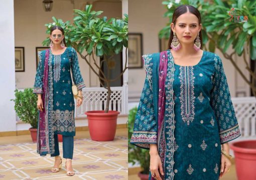 Shree Fabs Bin Saeed Lawn Collection Vol 22 Cotton Salwar Suit Catalog 6 Pcs 10 510x360 - Shree Fabs Bin Saeed Lawn Collection Vol 22 Cotton Salwar Suit Catalog 6 Pcs