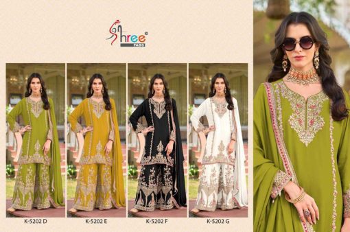 Shree Fabs K 5202 D G Chinon Salwar Suit Catalog 4 Pcs 5 510x338 - Shree Fabs K 5202 D-G Chinon Salwar Suit Catalog 4 Pcs