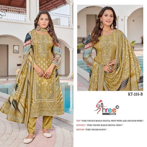 Shree Fabs KT 235 Viscose Salwar Suit Catalog 4 Pcs 2 510x510 - Shree Fabs KT 235 Viscose Salwar Suit Catalog 4 Pcs