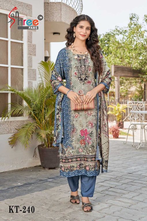 Shree Fabs KT 240 Viscose Salwar Suit Catalog 4 Pcs 2 510x765 - Shree Fabs KT 240 Viscose Salwar Suit Catalog 4 Pcs