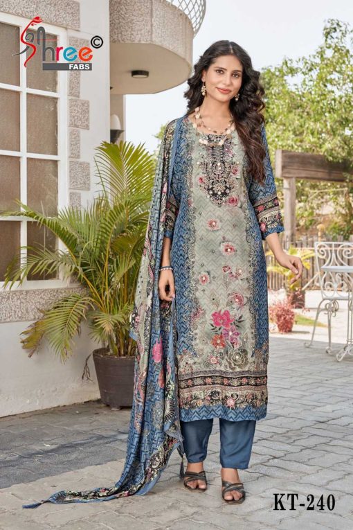 Shree Fabs KT 240 Viscose Salwar Suit Catalog 4 Pcs 3 510x765 - Shree Fabs KT 240 Viscose Salwar Suit Catalog 4 Pcs